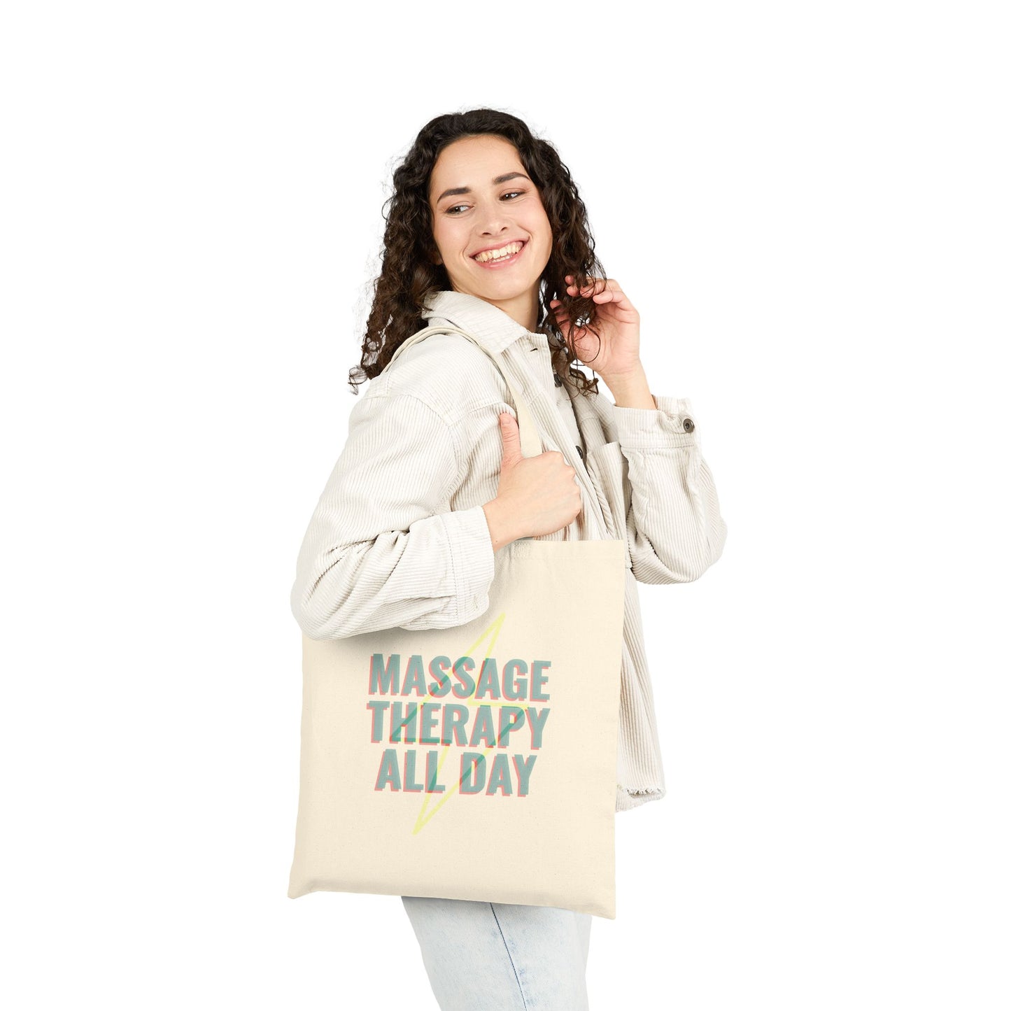 Massage Therapy All Day Canvas Tote Bag