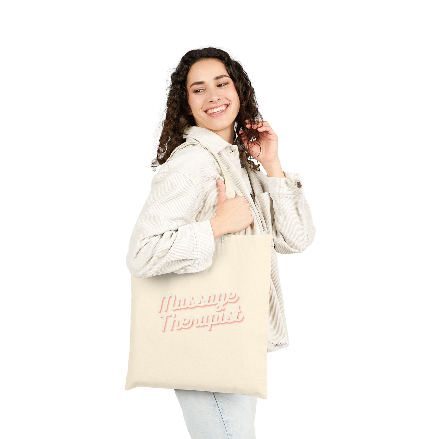 Massage Therapist Cotton Canvas Tote Bag