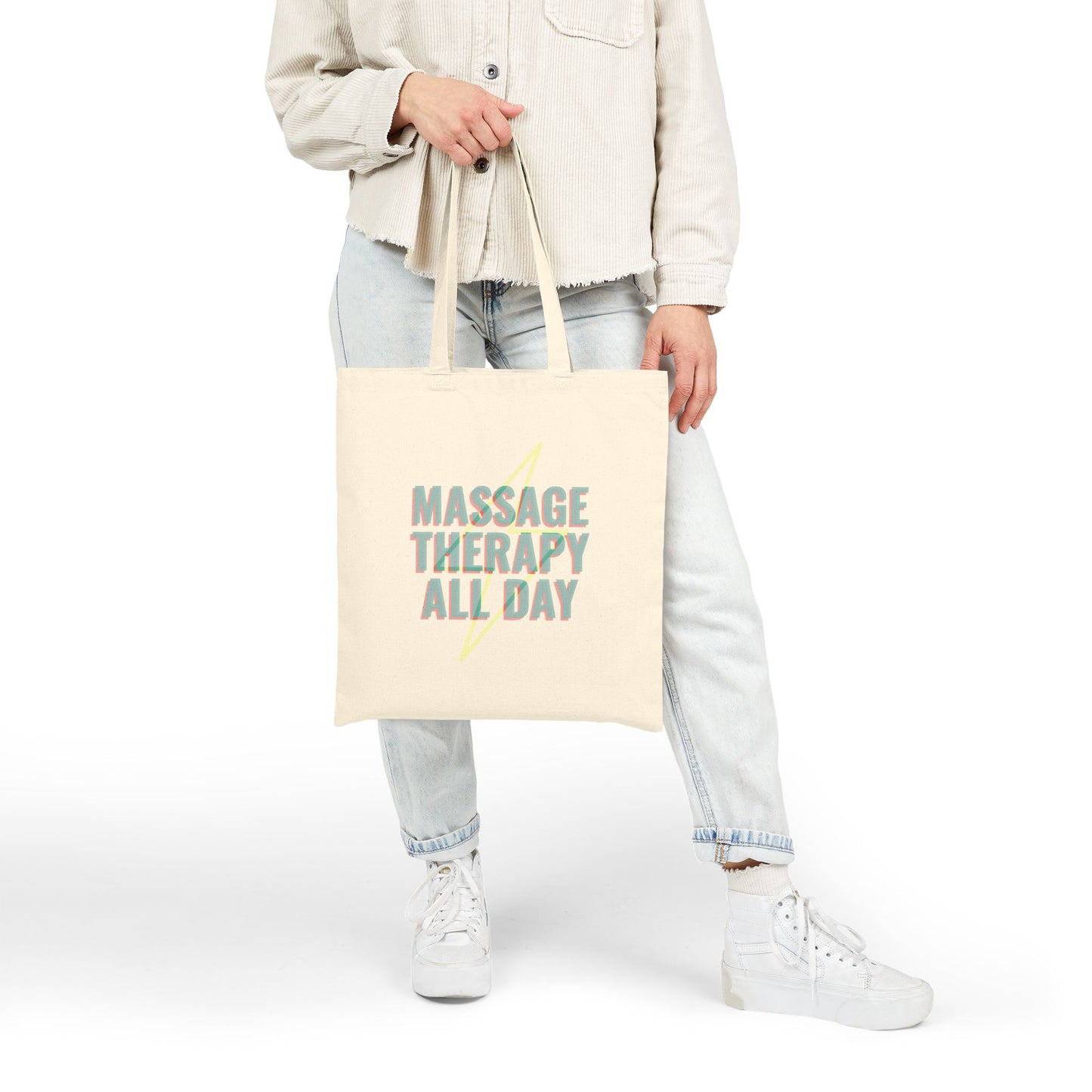 Massage Therapy All Day Canvas Tote Bag