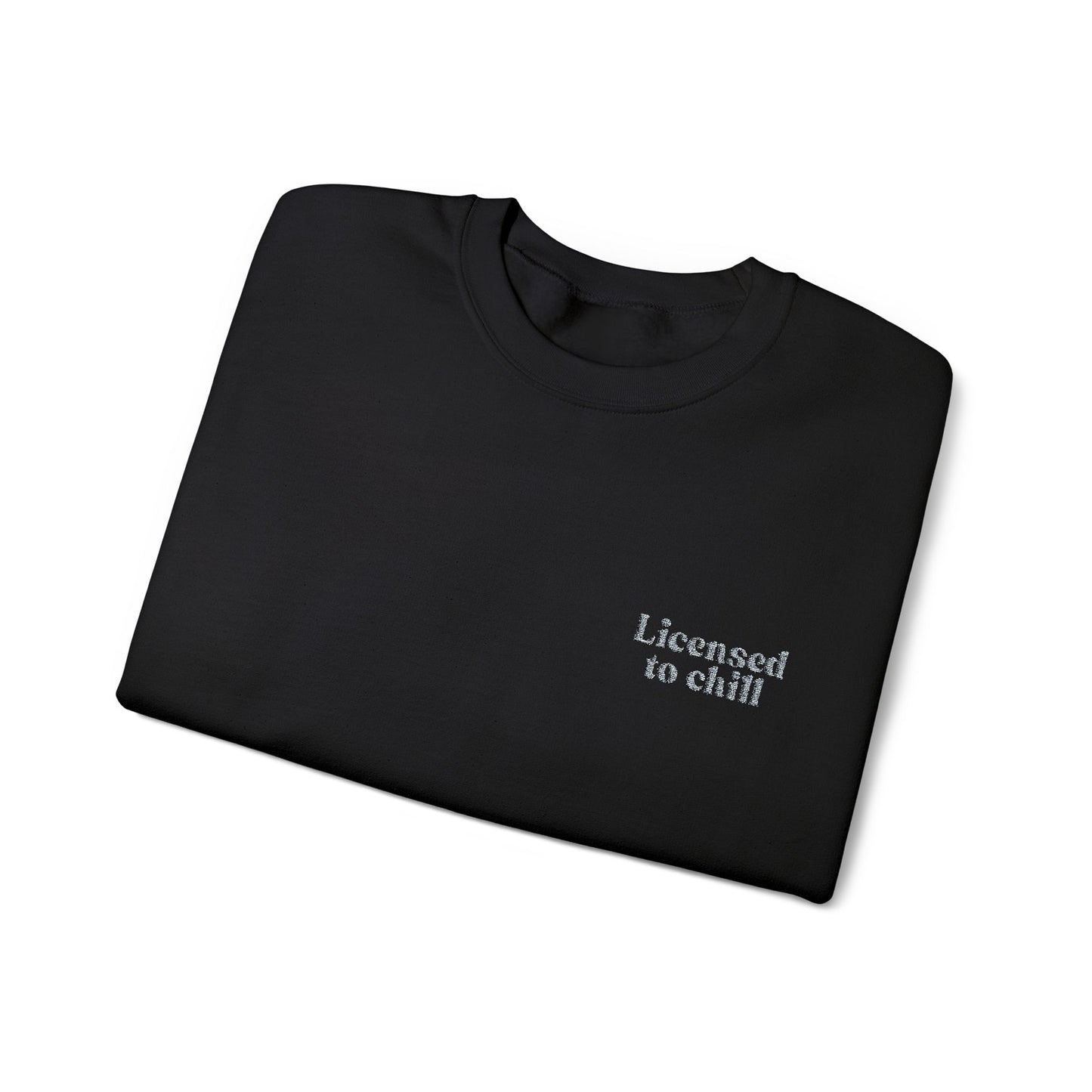 Licensed To Chill Crewneck