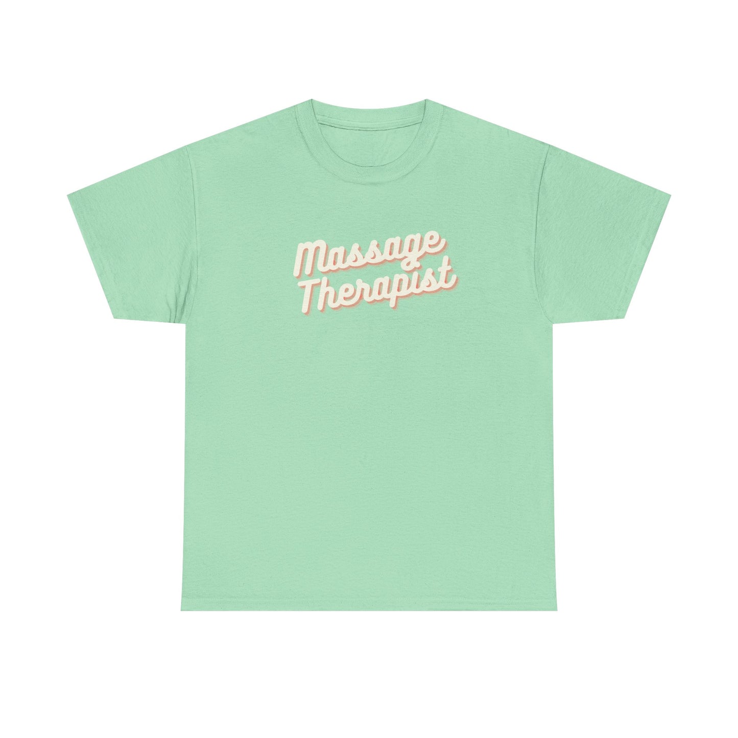 Massage Therapist Cursive Tee