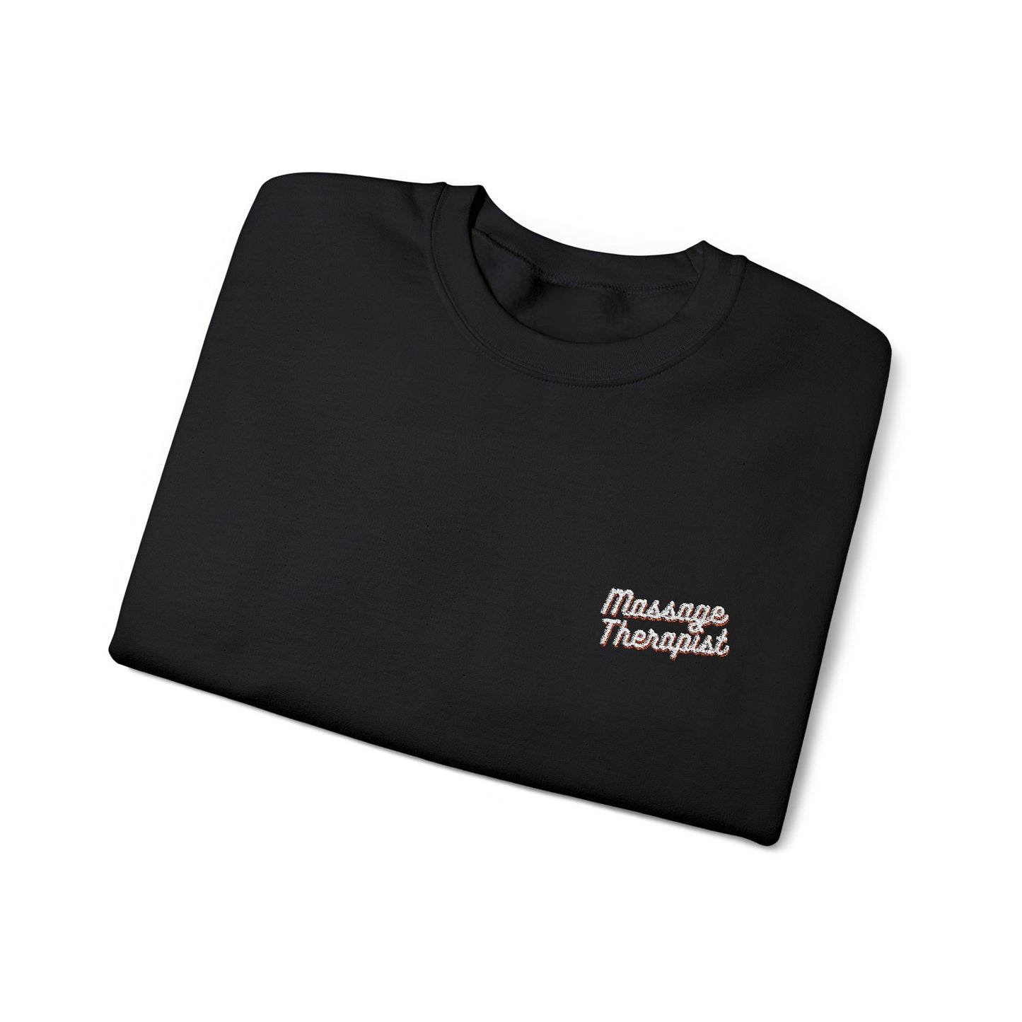 Massage Therapist Embroidered Crewneck