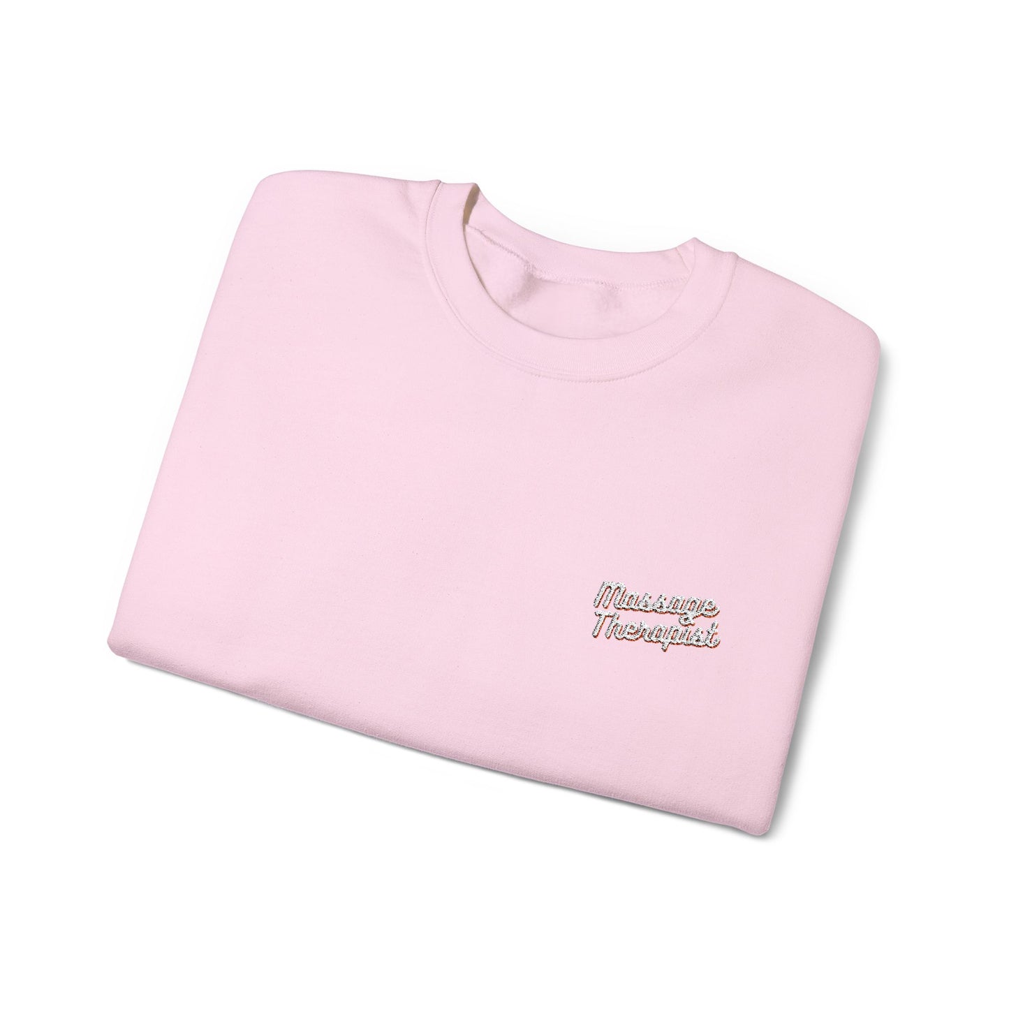 Massage Therapist Embroidered Crewneck