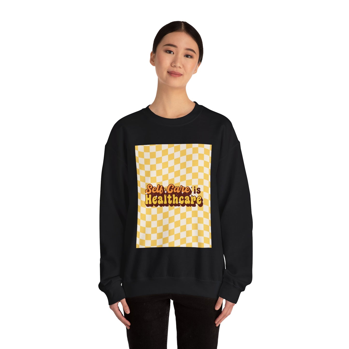 Self Care Is Healthcare Crewneck