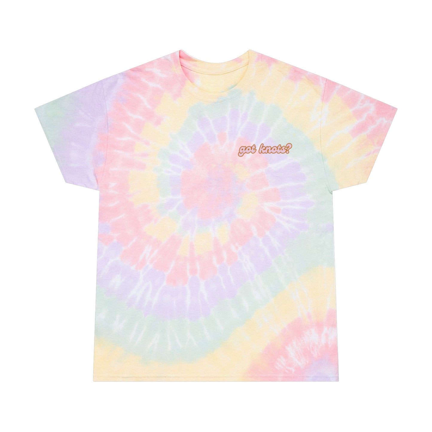 Got Knots? Oversized Tie Dye Spiral Tee
